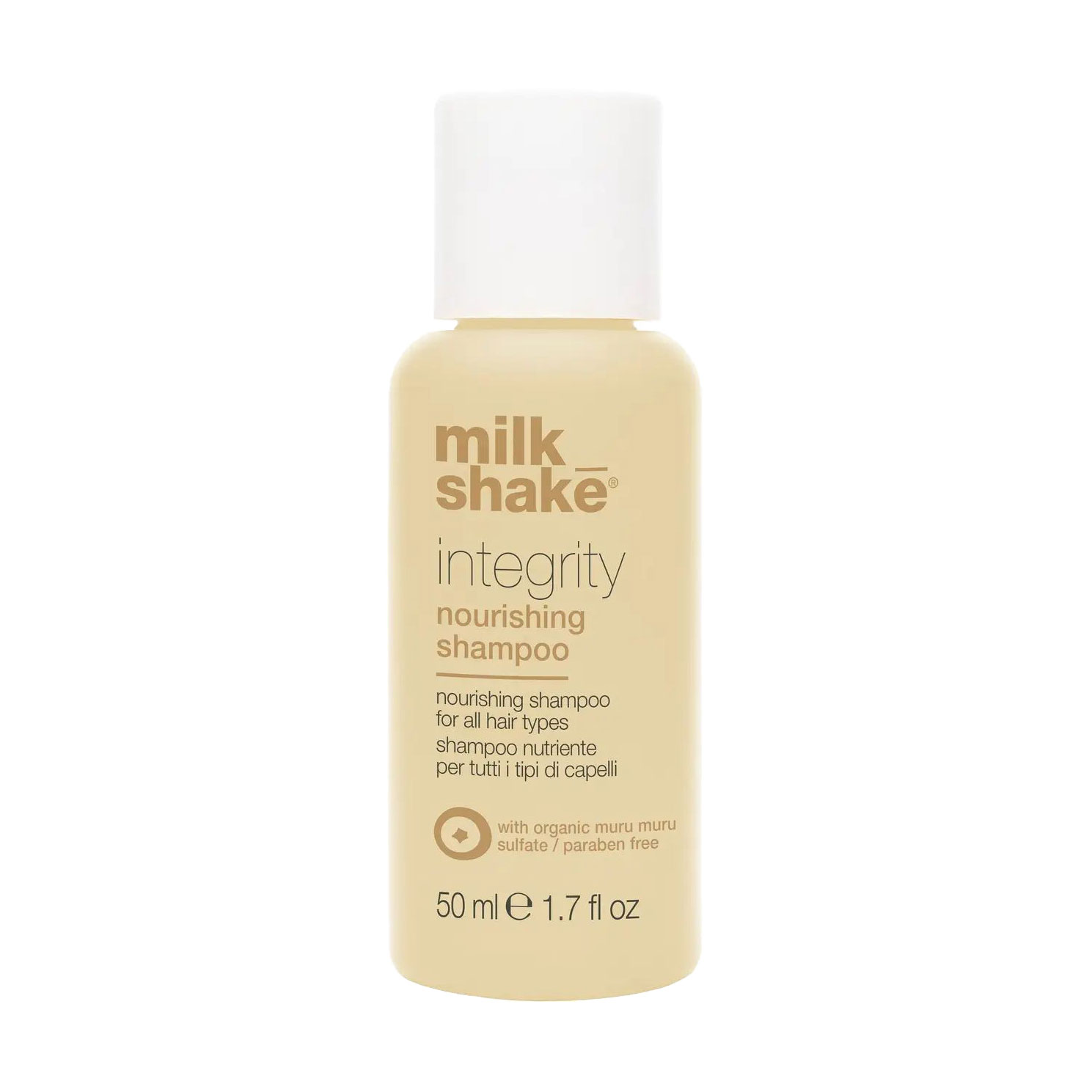 Бузсульфатний живильний шампунь milk_shake Integrity Nourishing Shampoo для всіх типів волосся, 50 мл