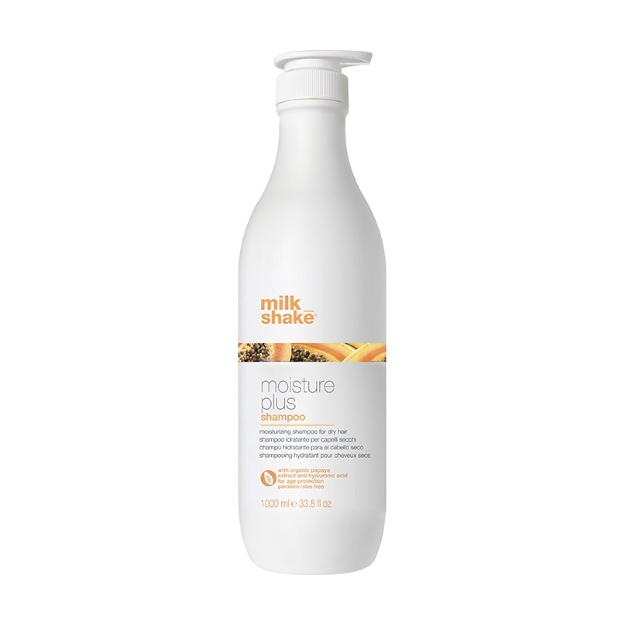 Зволожувальний шампунь milk_shake Moisture Plus Shampoo для сухого волосся, 1 л